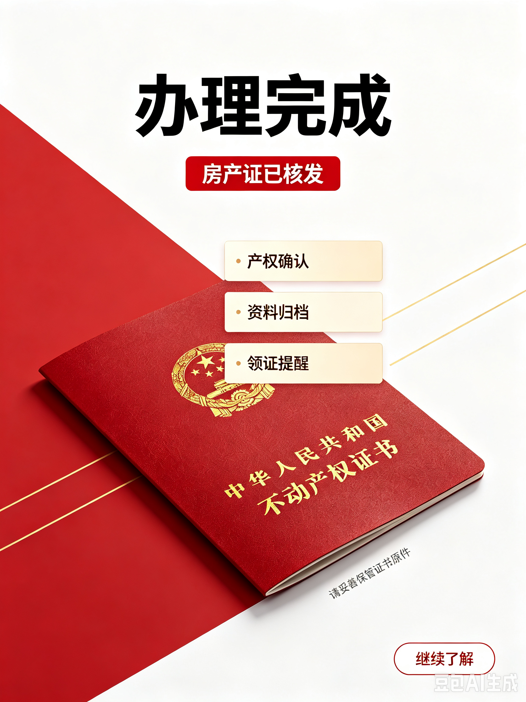 不动产仿真制作主视觉图